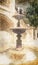 Fountain. Image in vintage style