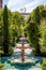 A fountain in the interior garden of the Great Mosque of Paris