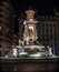 Fountain on Jacobin`s square in Lyon