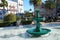 Fountain at the Lightner Museum in the downtown historic district