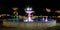 Fountain lights in Praia