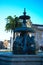 Fountain of the Lions landscape in Porto Portugal