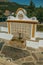 Fountain made with ceramic tiles in Portagem