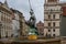 The Fountain of Mars - one of the four fountains on the Old Market in Poznan, stands on the north-west side of the