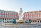 Fountain at Massena square in Nice, France