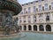 Fountain of the Mothers of Macedonia in Skopje, North Macedonia.