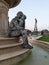 Fountain of the Mothers of Macedonia in Skopje, North Macedonia.