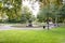 Fountain in the municipal park of Calais,