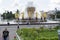 Fountain of nation friendship in Moscow Russia