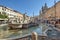 Fountain in Navona square