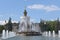 Fountain near the Ukraine Pavilion at VDNKh, All-Russian Exhibition Centre, Moscow