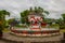 The fountain in the Pandan peopless park. Philippines, Panay