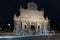 Fountain Paola. Rome Night View.