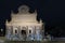 Fountain Paola. Rome Night View.