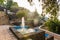 Fountain in Parque Taoro in Puerto De La Cruz