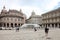 Fountain on Piazza de Ferrari - city main square