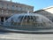 Fountain at Piazza De Ferrari in Genoa