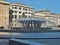 Fountain at Piazza De Ferrari in Genoa