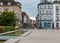 Fountain in Place de la Liberation, Troyes, Aube Champagne-Ardenne France