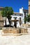 Fountain in the Plaza San Pedro, Ubeda, Spain.