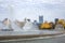 Fountain in Point State Park in Pittsburgh, Pennsylvania