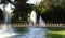 Fountain and pond Palace of Pedralbes