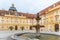 Fountain on Prelate`s Courtyard, Melk Abbey, Melk, Austria