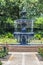 Fountain at public park in Bellingraths gardens