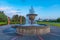 Fountain at Queens park in Invercargill, New Zealand