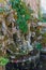 Fountain at Quinta da Regaleira palace in Sintra, Portugal