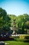 Fountain in Regents Park in London