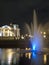 Fountain in the river