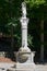 Fountain at Sacro Monte of Varallo holy mountain