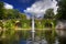 Fountain in Sanssouci Park in Potsdam,