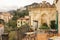 Fountain of the shell. Minerva `s garden. Salerno. Italy