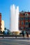 Fountain Soleil on Place Massena in Nice, France