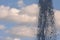 Fountain splashing in the Sky in Friedrichshain, Berlin