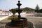 Fountain in the square of Santa Cruz da Graciosa, Graciosa Island, Azores