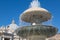 Fountain before St Peters Basilica