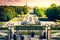 Fountain with stautes in Vigeland Park, Frogner Park, Oslo, Norway