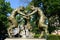 Fountain with three fauns in Gliwice, Poland