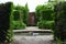 Fountain, Tintinhull Garden, Somerset, England, UK