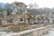 Fountain of Trajan in the Ruins of Ephesus, Turkey