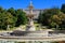 Fountain of the Tritons, Campo del Moro park, Madrid, Spain