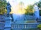 The Fountain of the Twelve Months in Turin `s Valentino Park