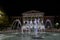 Fountain at university Square