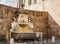 Fountain in Via Giulia, known as mascherone in Rome