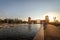 Fountain and viewpoint at Tangua Park - Curitiba, Parana, Brazil