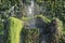 Fountain at Villa D `este in Tivoli on a Sunny summer day