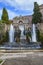 Fountain of villa este tivoli important world heritage site and